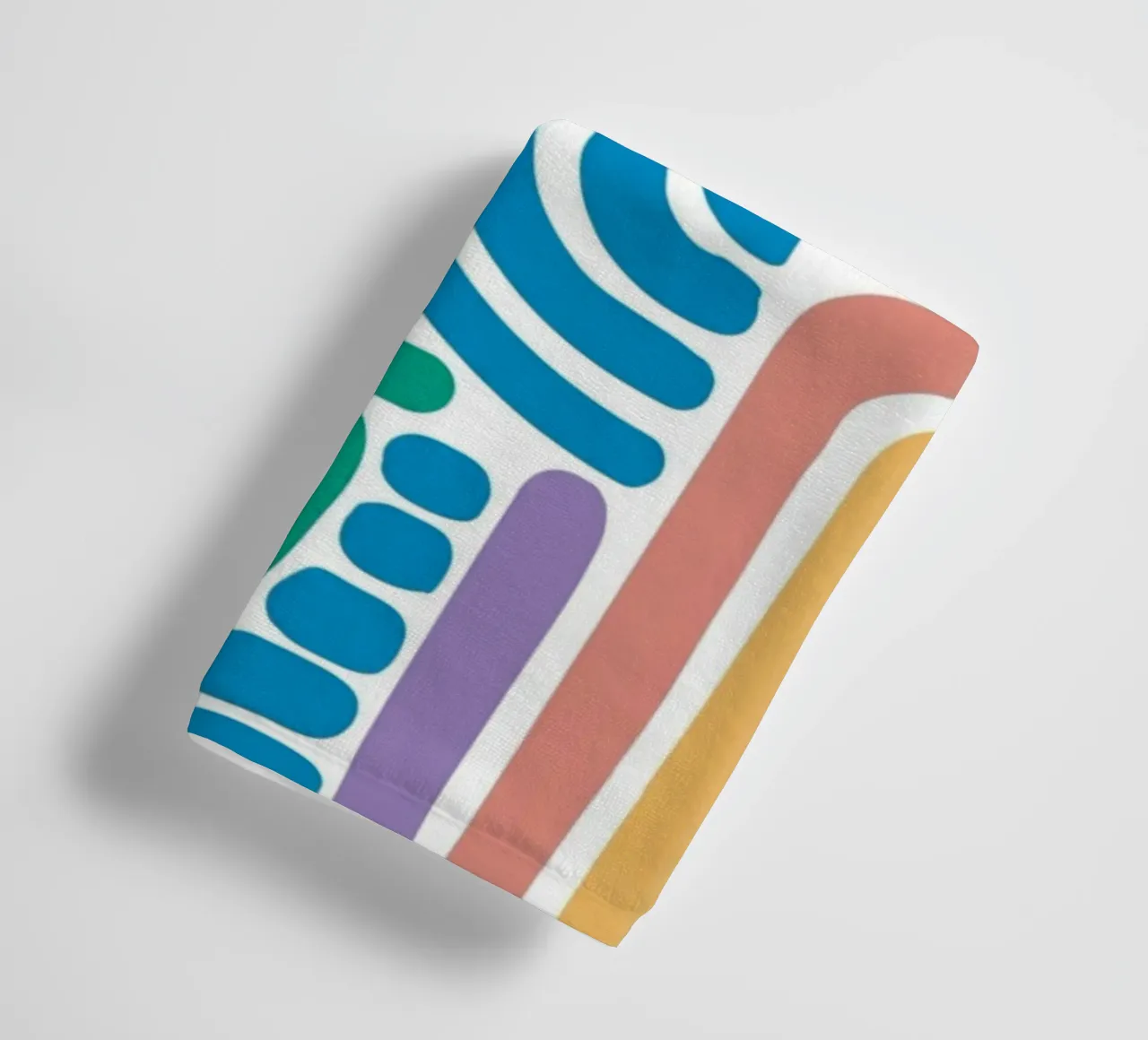 abstract line color asciugamano da bagno da beney