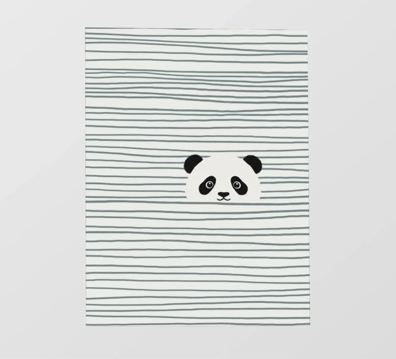 panda in striped telo in pvc da beney