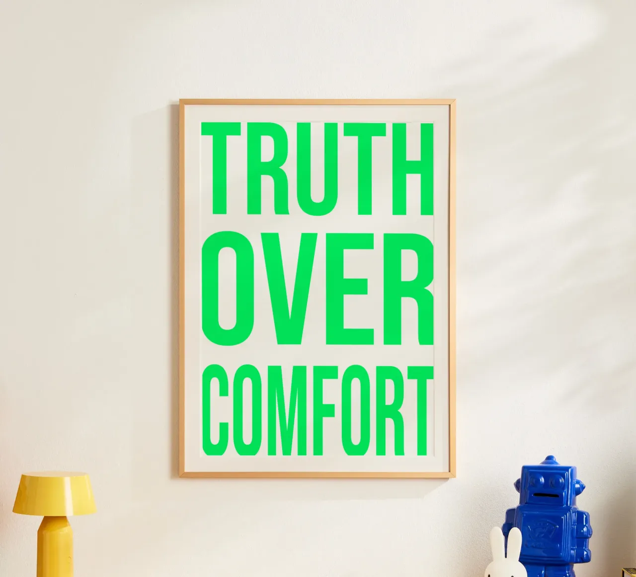 OVER series- bold letters, brave values (5 colors) carta hahnemühle da FRICKE DESIGN