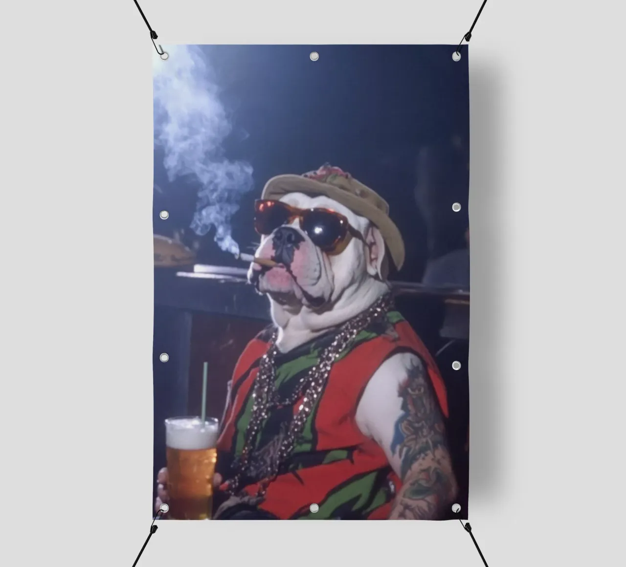 Luc telo in pvc da Affiches Chien Originales – Dogland