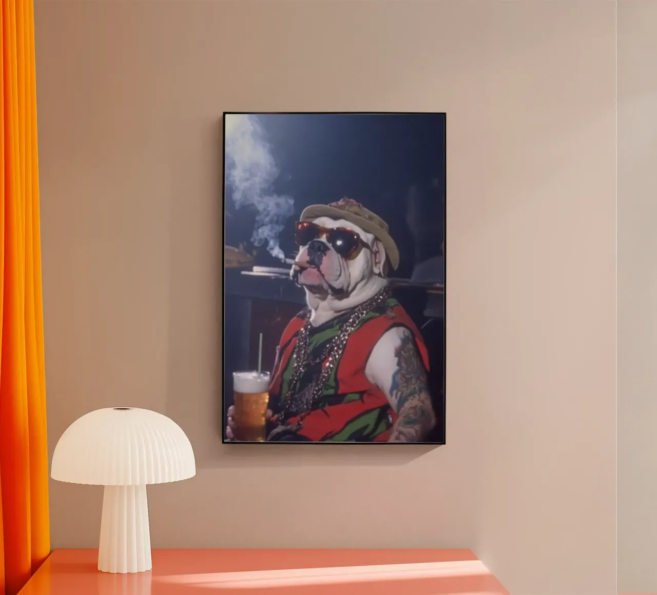 Luc plexiglass da Affiches Chien Originales – Dogland
