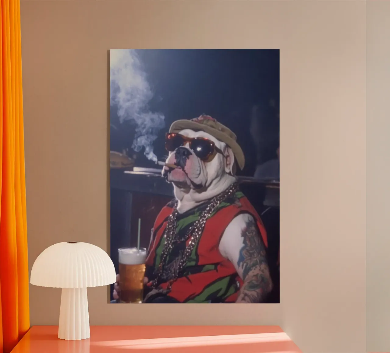 Luc plexiglass da Affiches Chien Originales – Dogland