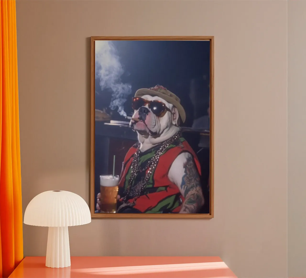 Luc alluminio dibond da Affiches Chien Originales – Dogland