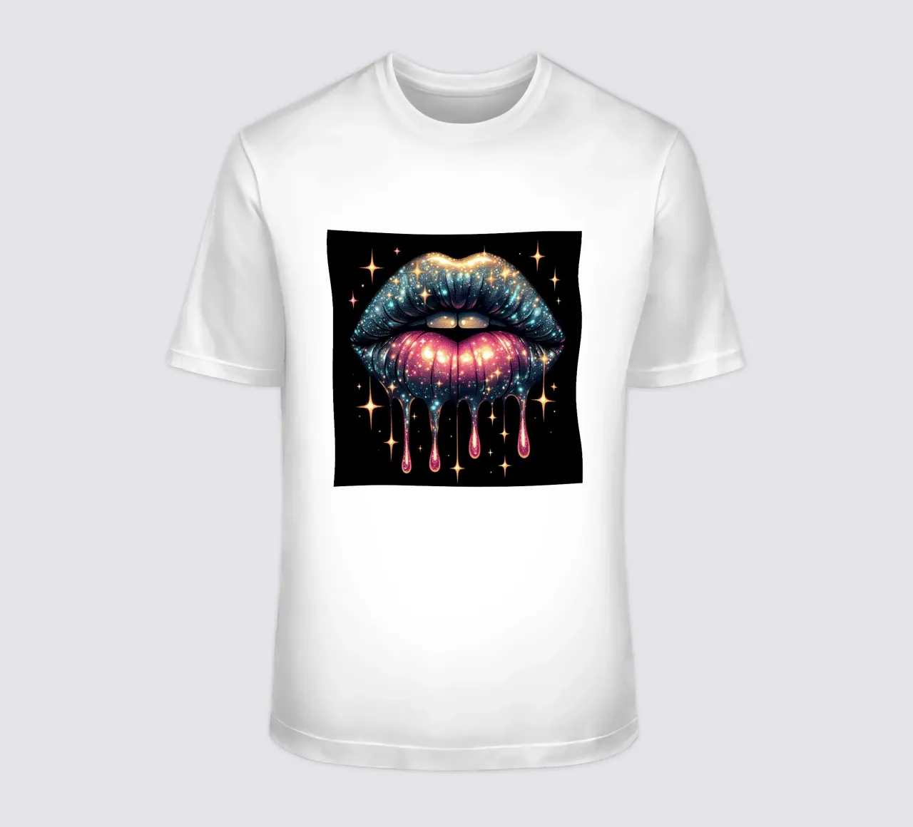 LABBRA CHE GOCCIOLANO t-shirt da ARTOMATIC