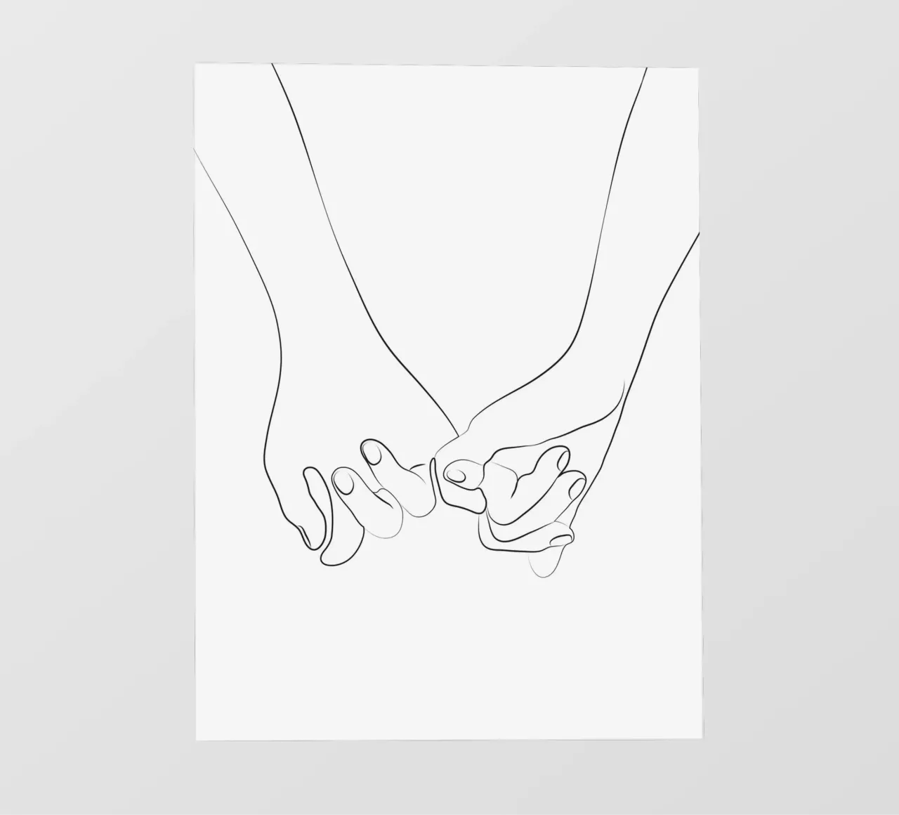 Pinky Promise I telo in pvc da Nadjaa