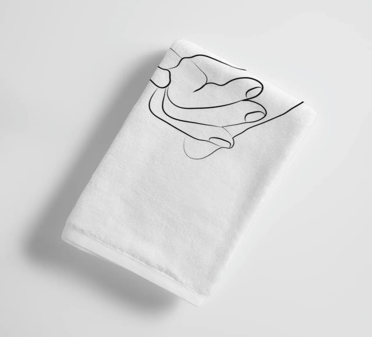 Pinky Promise I asciugamano da bagno da Nadjaa