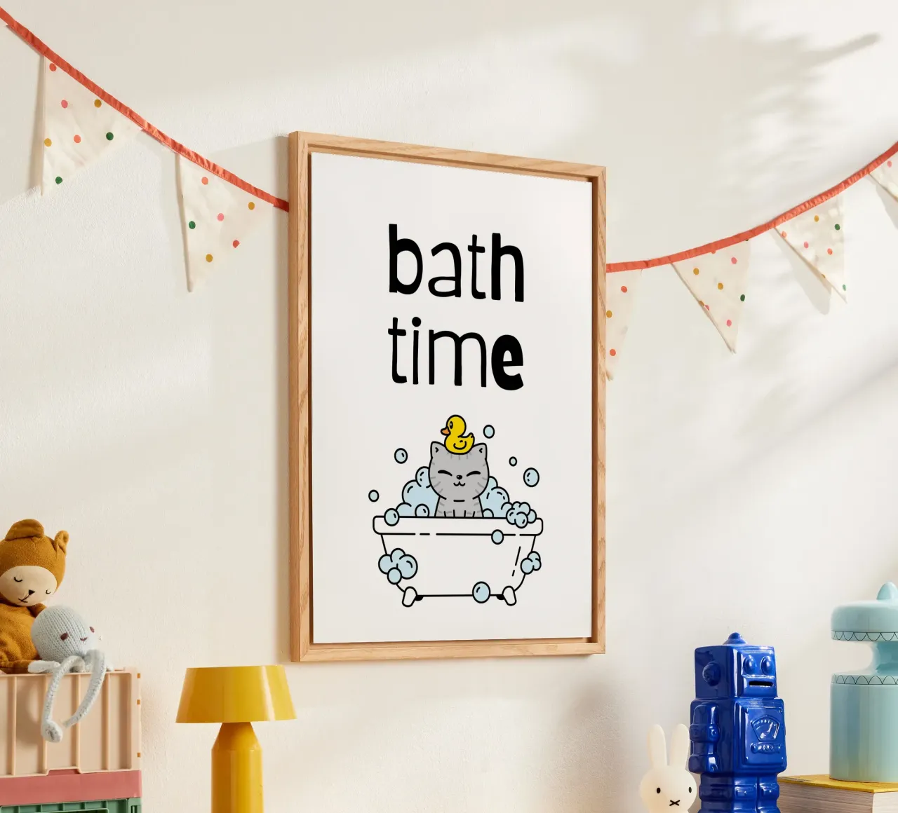 Bath Time plexiglass da PinkCandyWalls