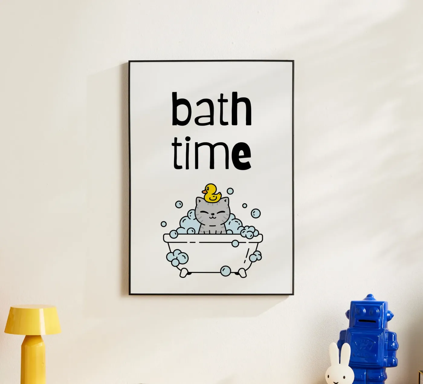 Bath Time pannello forex da PinkCandyWalls