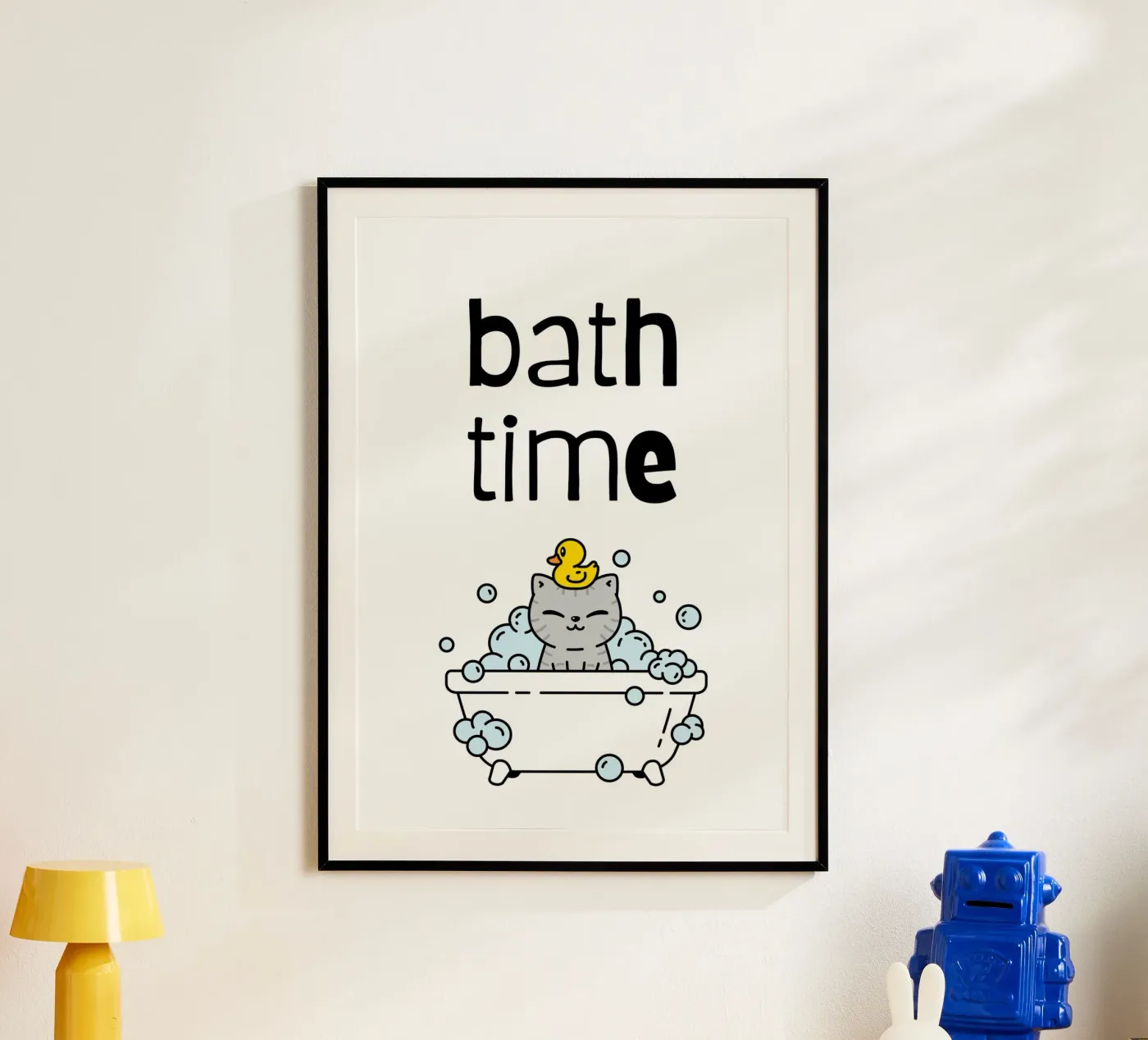 Bath Time poster da PinkCandyWalls