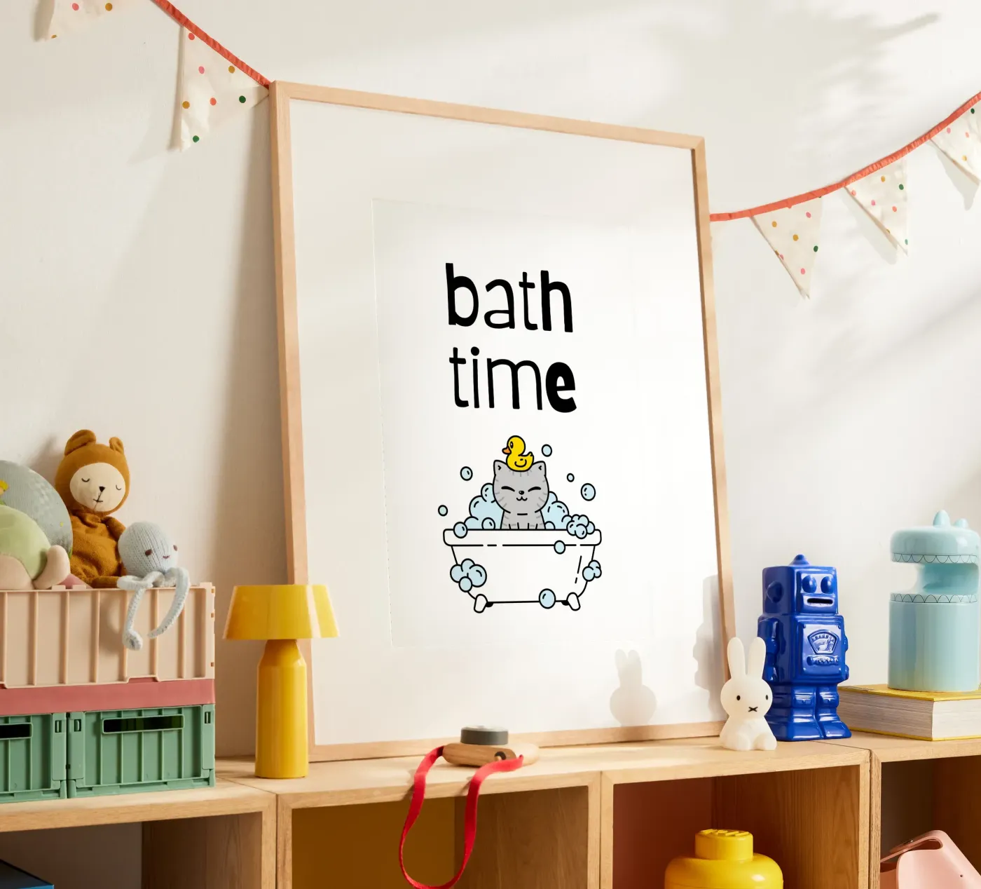Bath Time poster da PinkCandyWalls