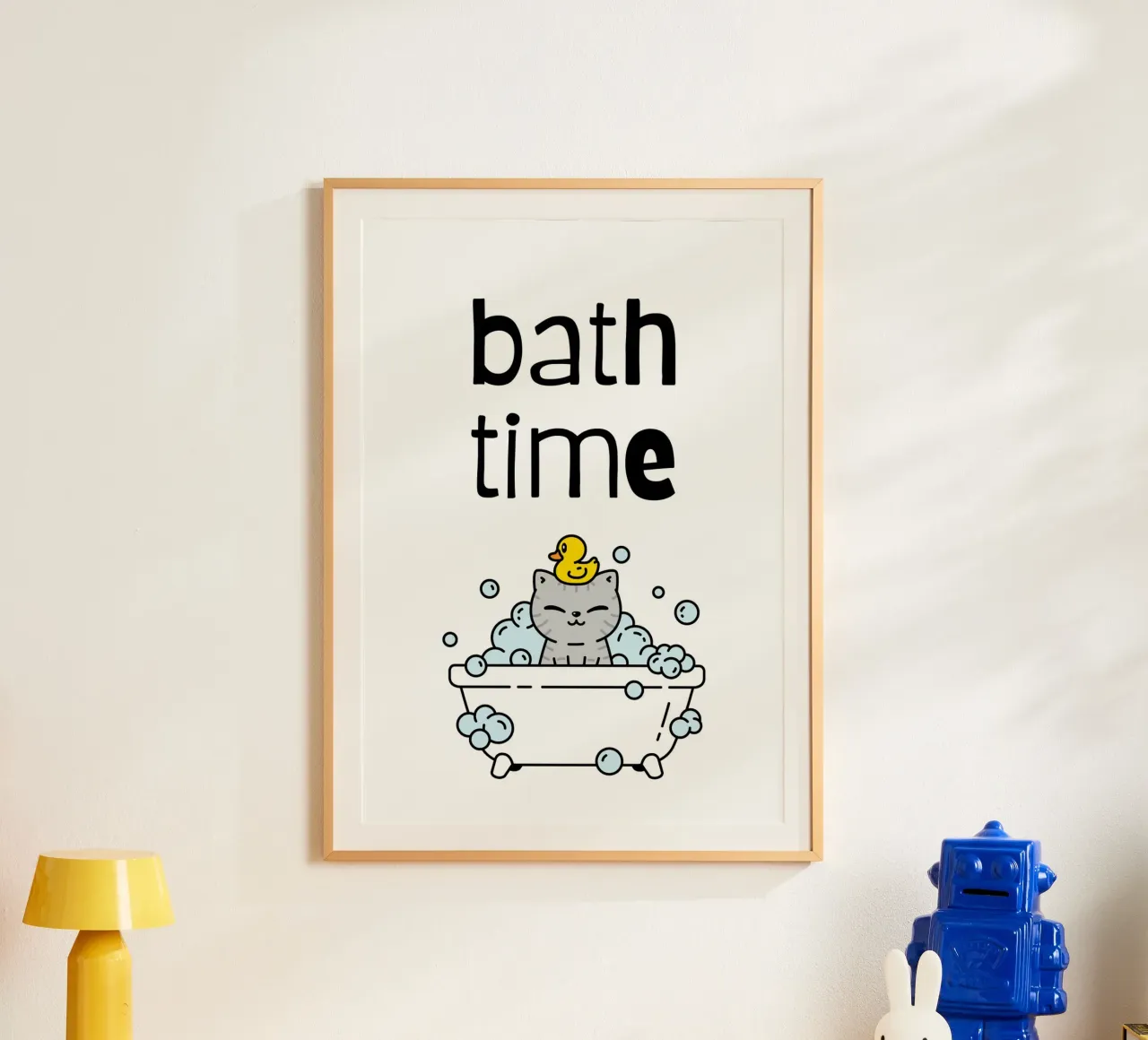 Bath Time poster da PinkCandyWalls