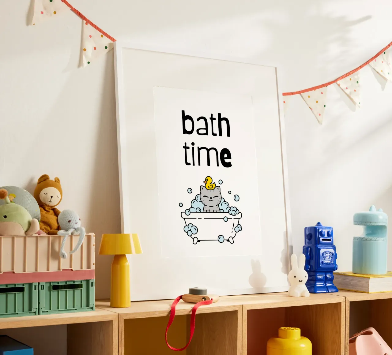 Bath Time poster da PinkCandyWalls