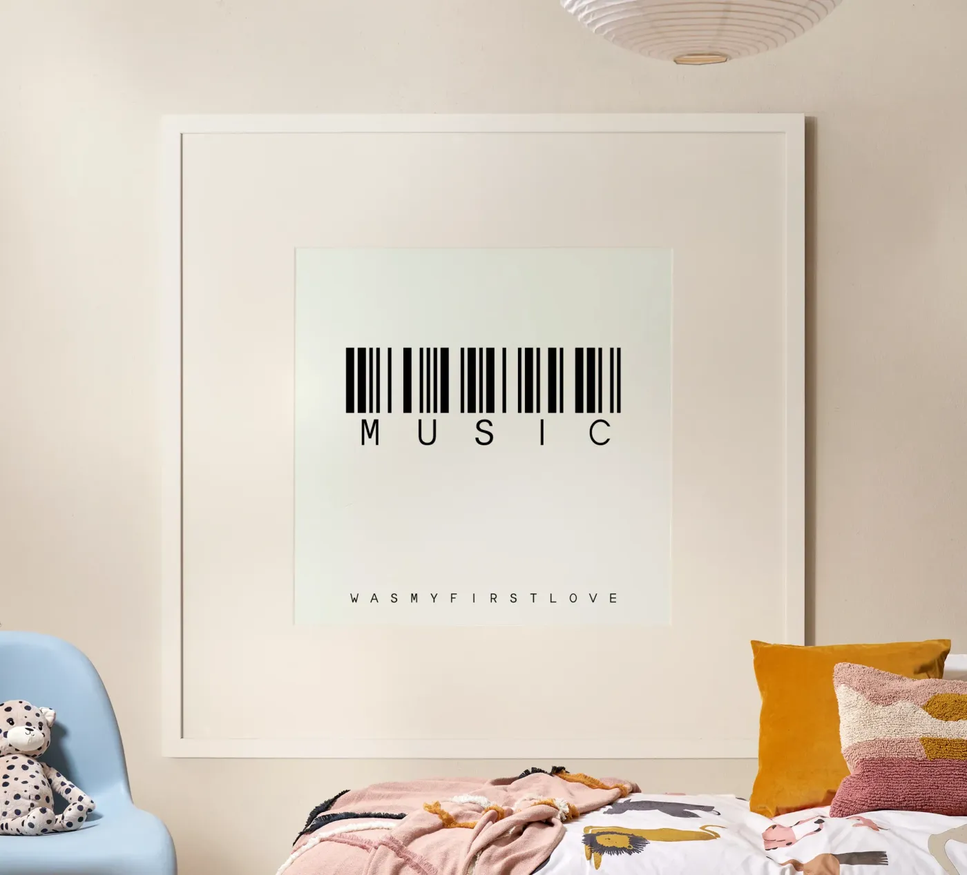 Barcode MUSIC poster da WordArt by Steffi