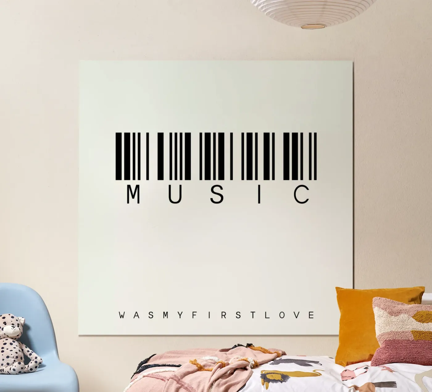 Barcode MUSIC poster da WordArt by Steffi