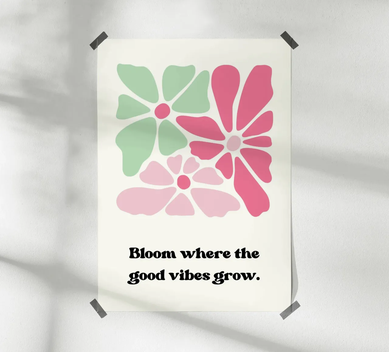 Bloom where the good vibes grow hahnemühle de PinkCandyWalls