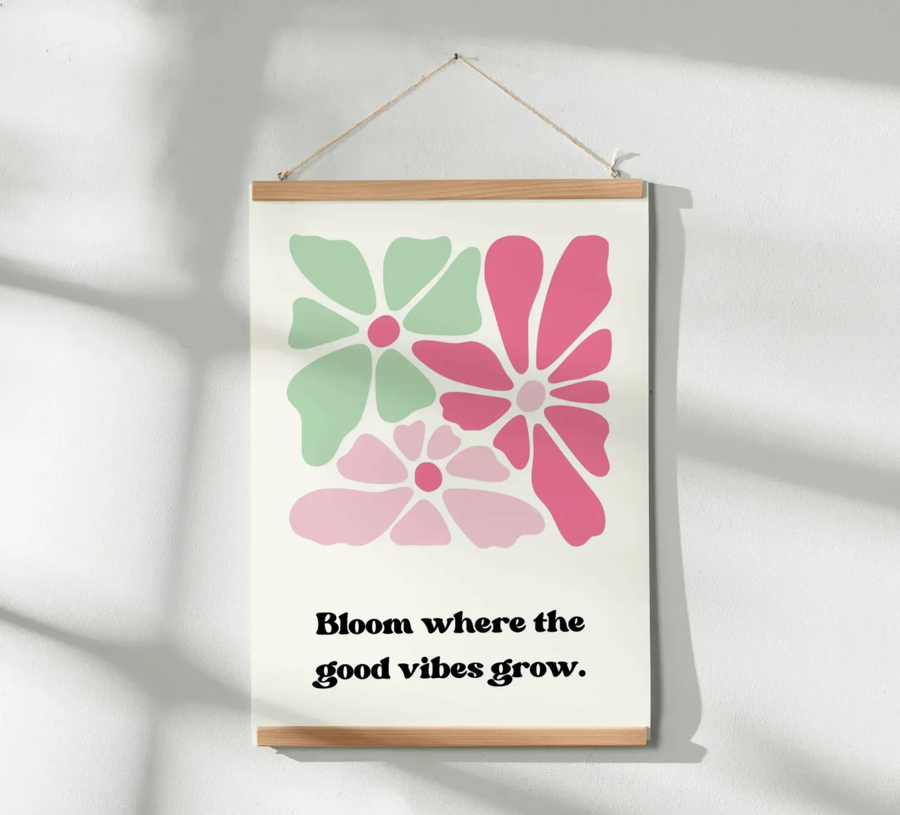 Bloom where the good vibes grow hahnemühle de PinkCandyWalls