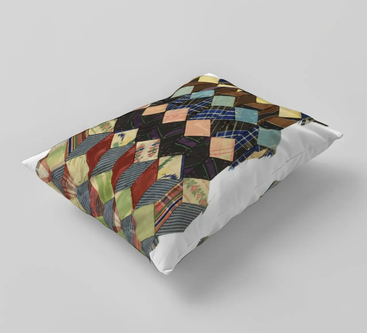 Tumbling Blocks cuscino da vintageshop