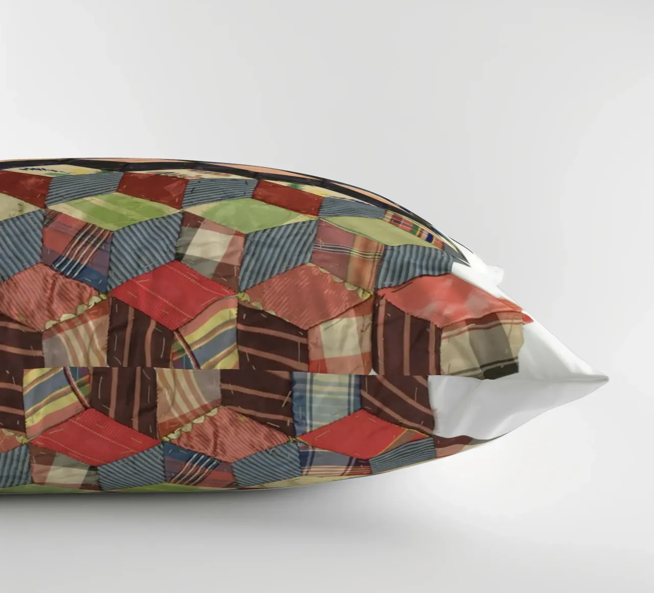 Tumbling Blocks cuscino da vintageshop