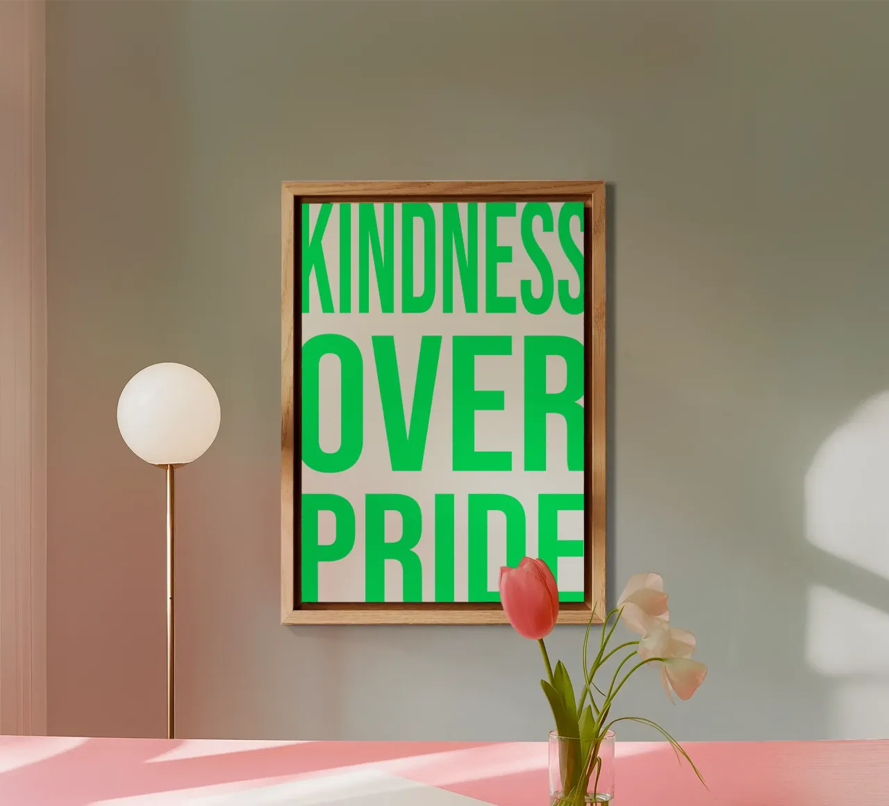OVER series- bold letters, brave values (5 colors) alluminio dibond da FRICKE DESIGN