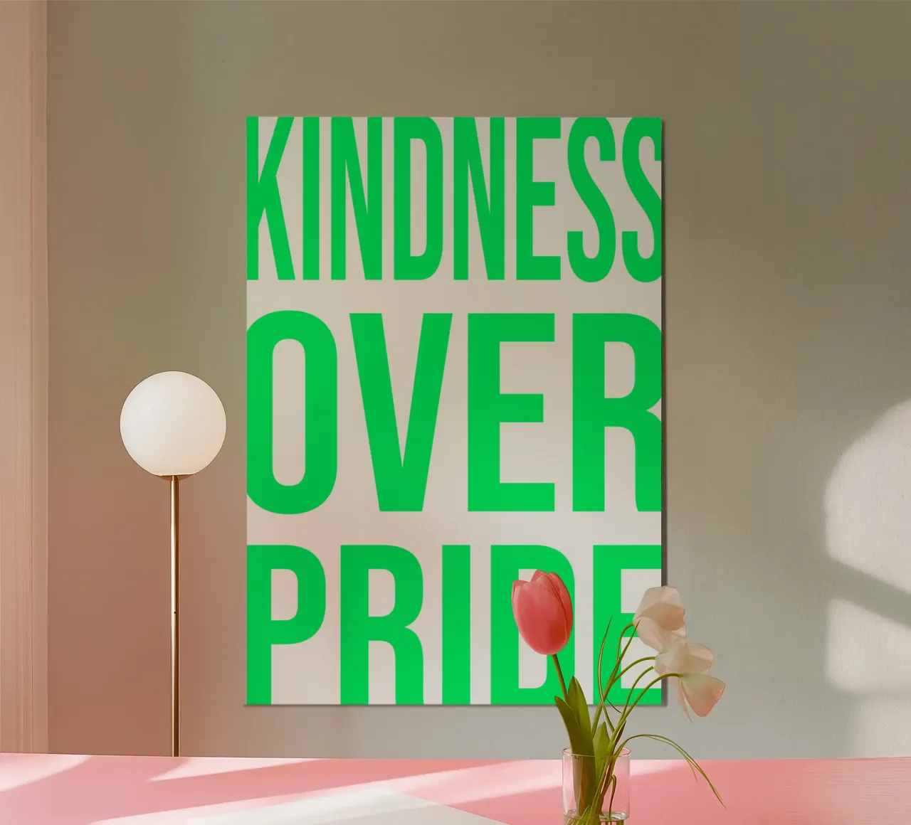 OVER series- bold letters, brave values (5 colors) carta hahnemühle da FRICKE DESIGN