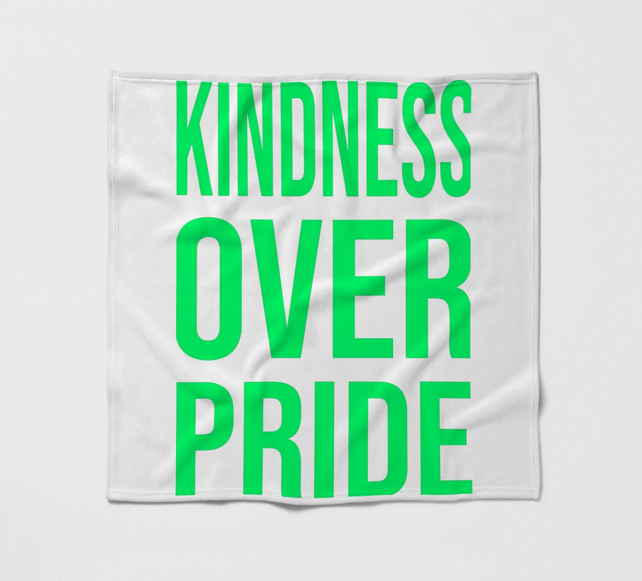 OVER series- bold letters, brave values (5 colors) coperta in pile da FRICKE DESIGN