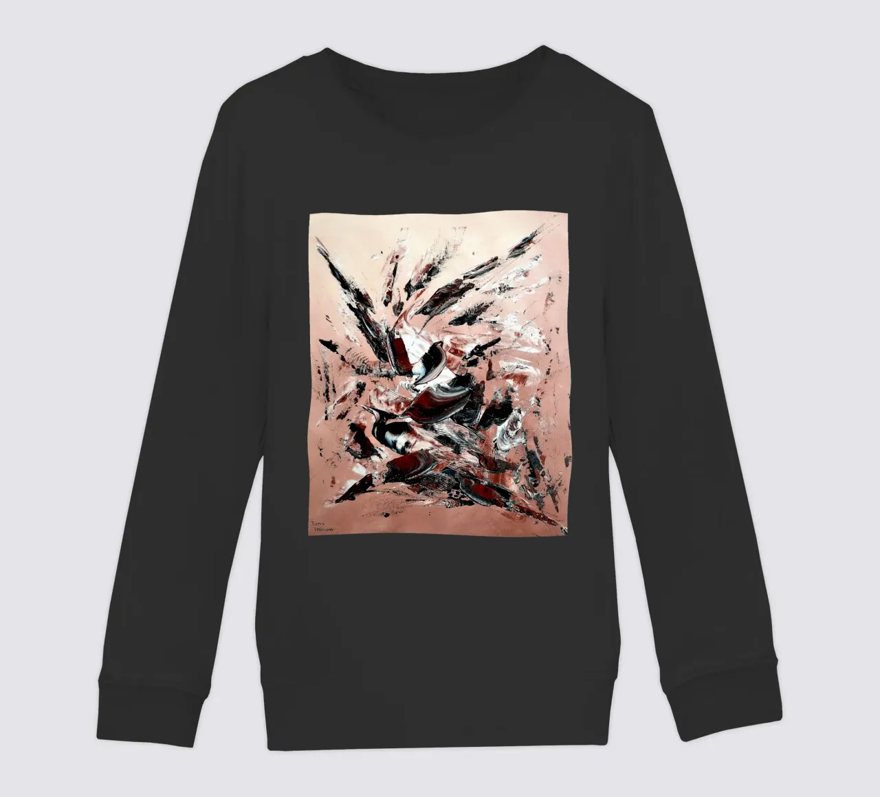 L'ENVOLEE SAUVAGE. felpa bambino da Thierry Vobmann Abstract painting