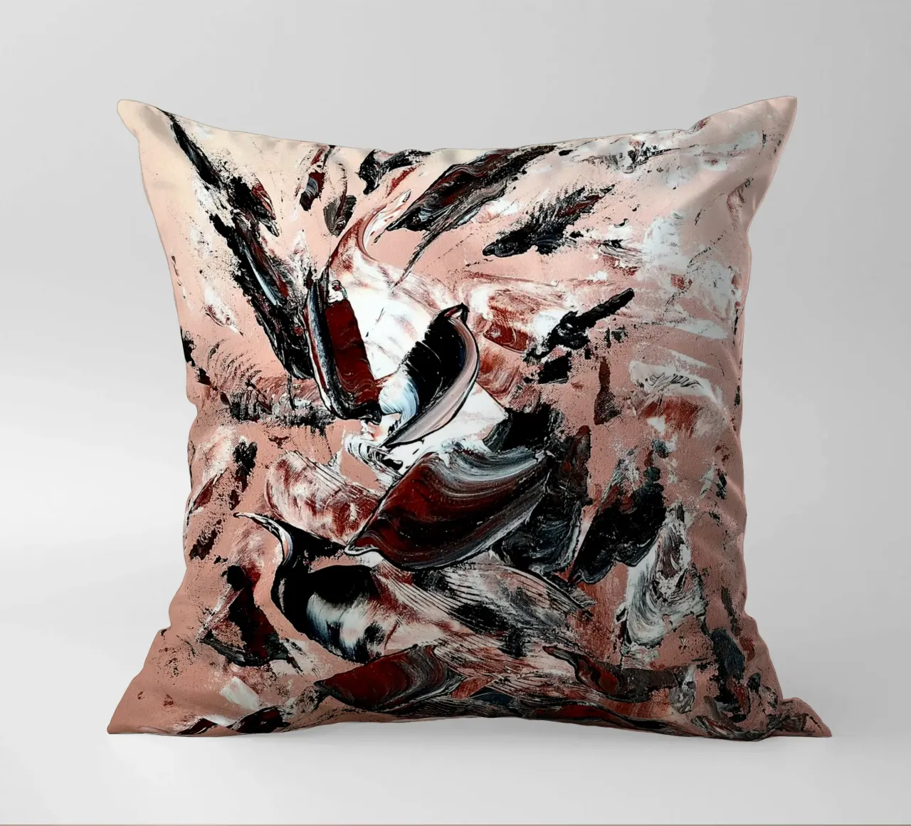 L'ENVOLEE SAUVAGE. cuscino da Thierry Vobmann Abstract painting