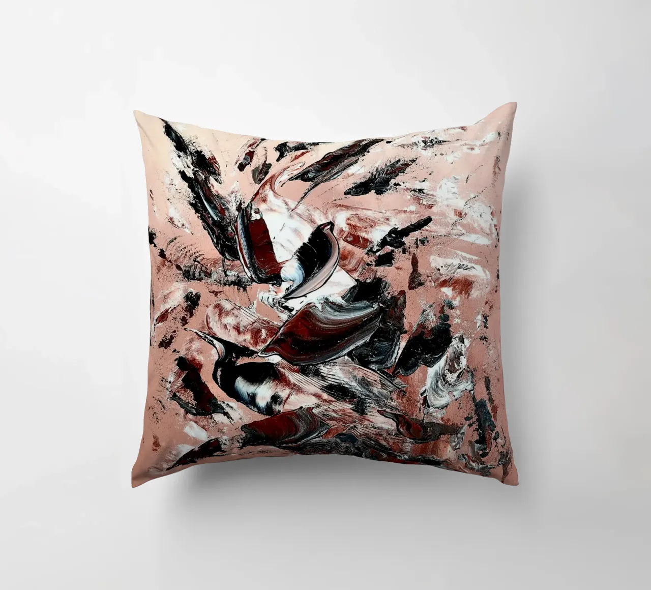 L'ENVOLEE SAUVAGE. cuscino da Thierry Vobmann Abstract painting