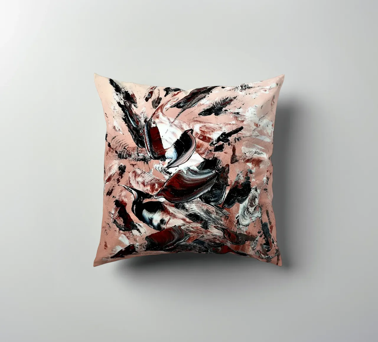L'ENVOLEE SAUVAGE. cuscino da Thierry Vobmann Abstract painting