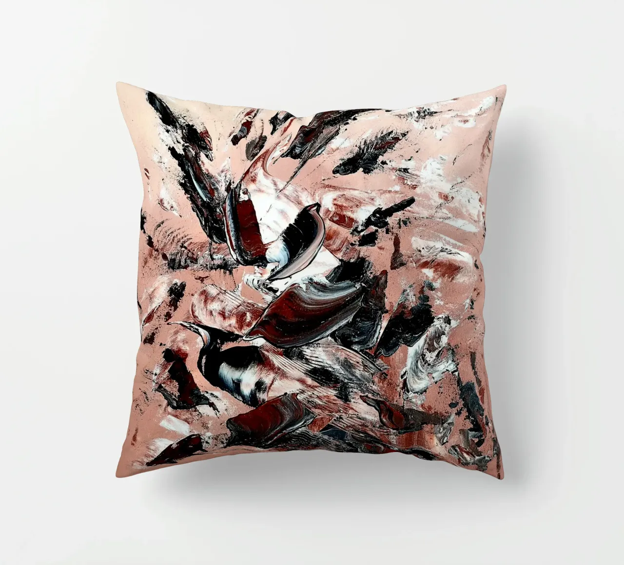 L'ENVOLEE SAUVAGE. cuscino da Thierry Vobmann Abstract painting