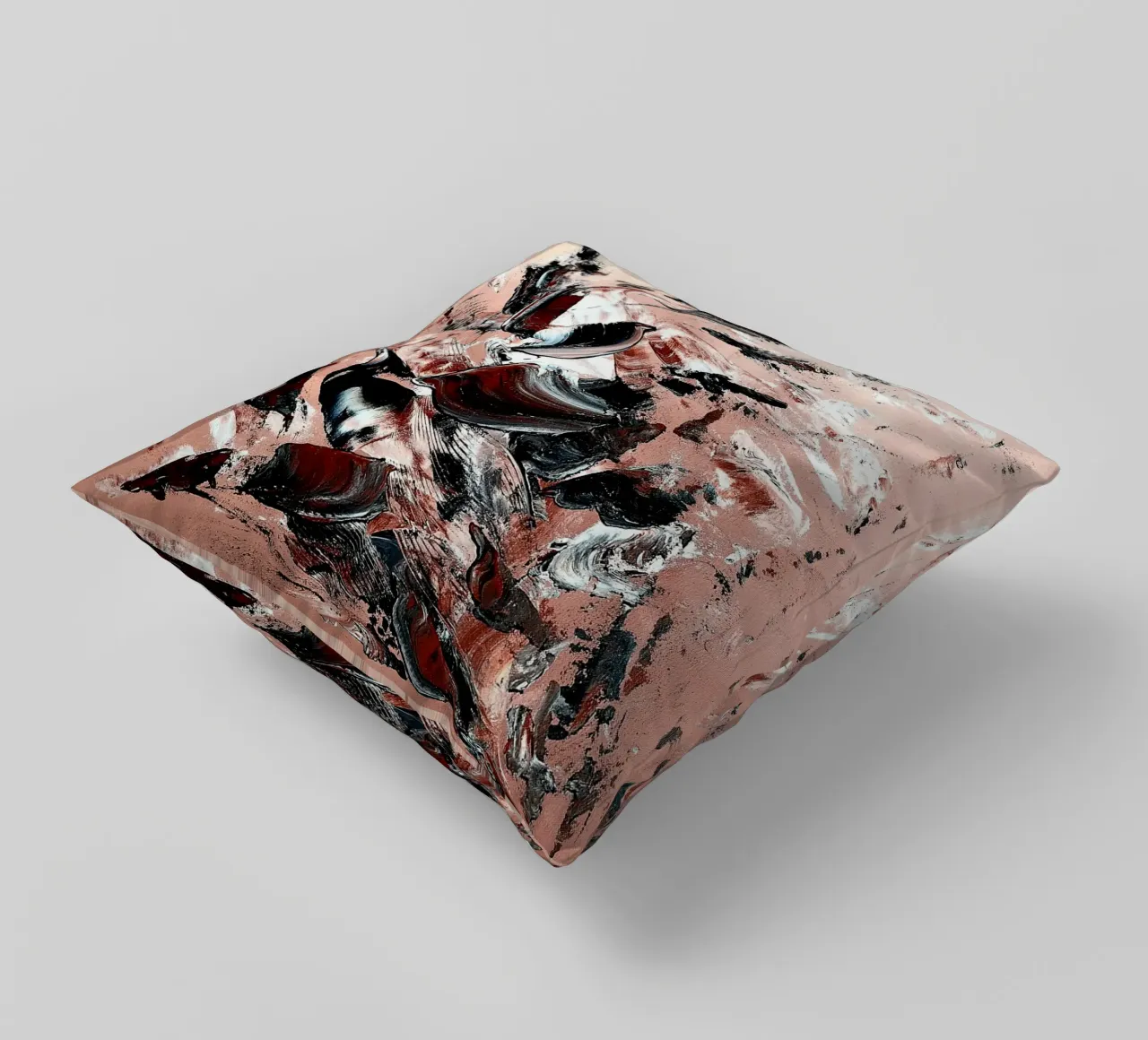 L'ENVOLEE SAUVAGE. cuscino da Thierry Vobmann Abstract painting