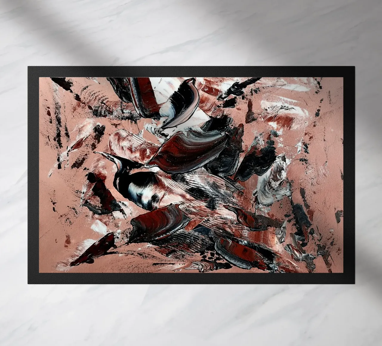 L'ENVOLEE SAUVAGE. zerbino da Thierry Vobmann Abstract painting