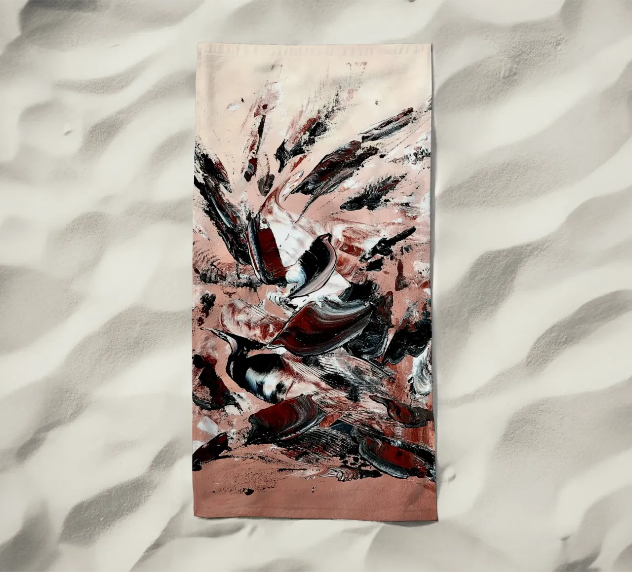L'ENVOLEE SAUVAGE. telo mare da Thierry Vobmann Abstract painting