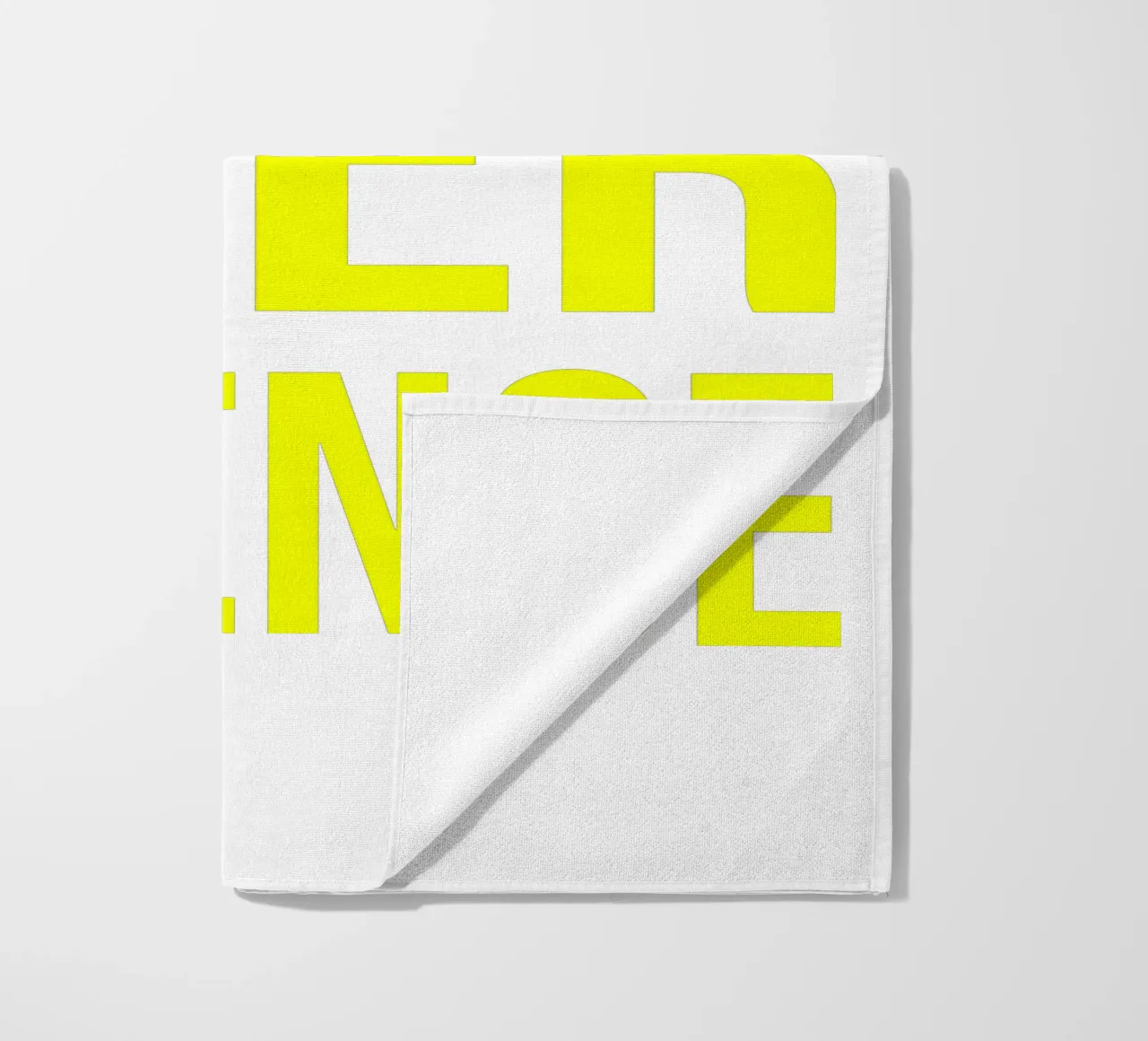 OVER series- bold letters, brave values (5 colors) telo mare da FRICKE DESIGN