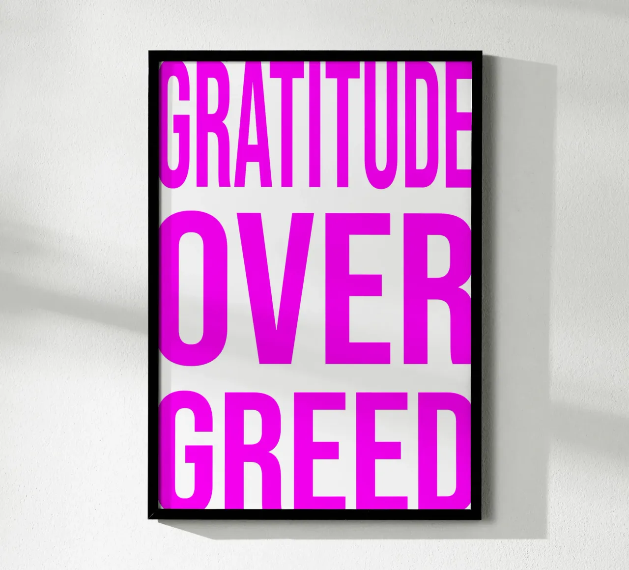 OVER series- bold letters, brave values (5 colors) carta hahnemühle da FRICKE DESIGN