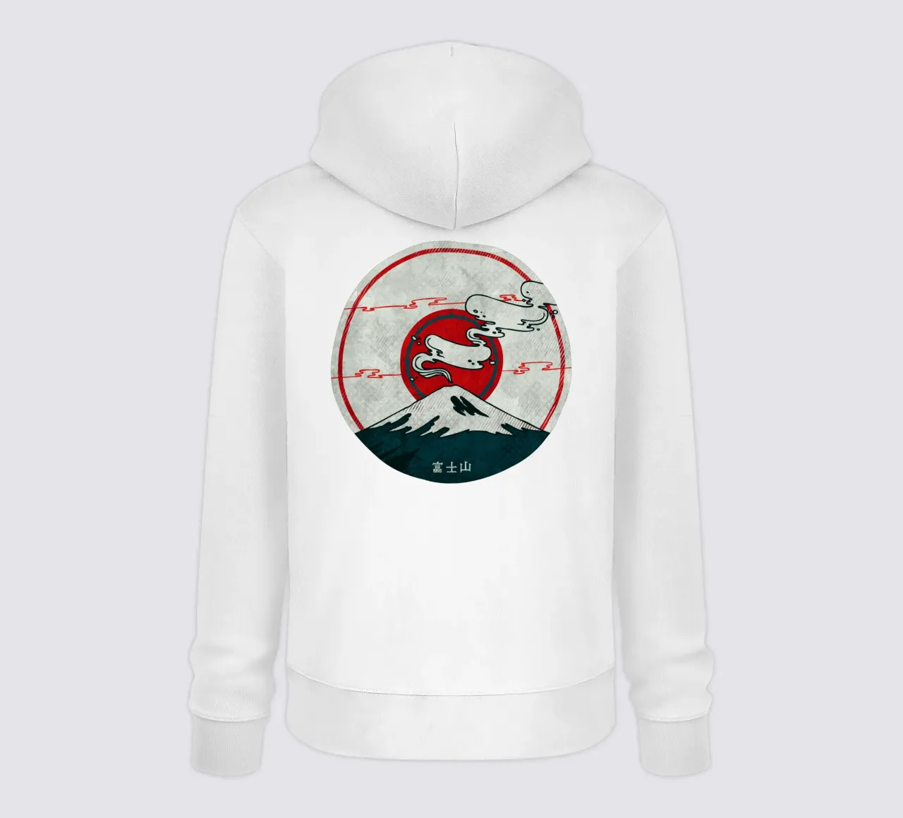 Fuji felpa con cappuccio da againstbound