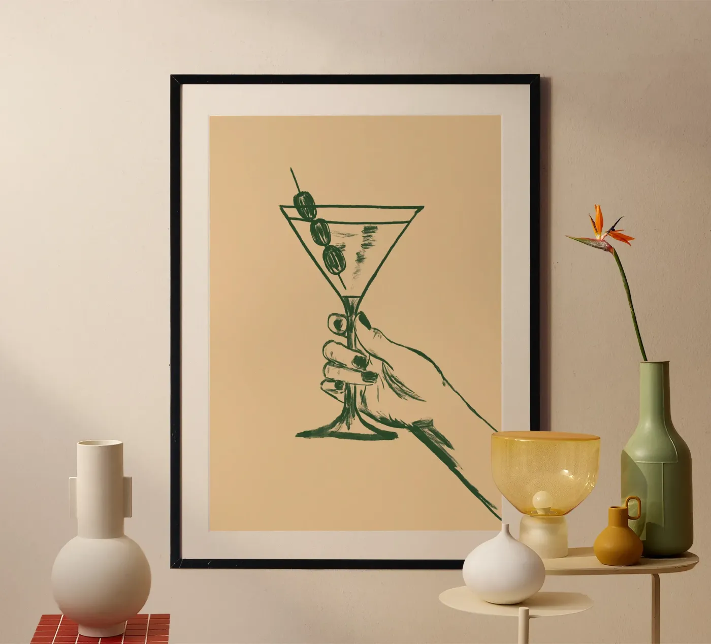 Martini poster by Studio Dolci