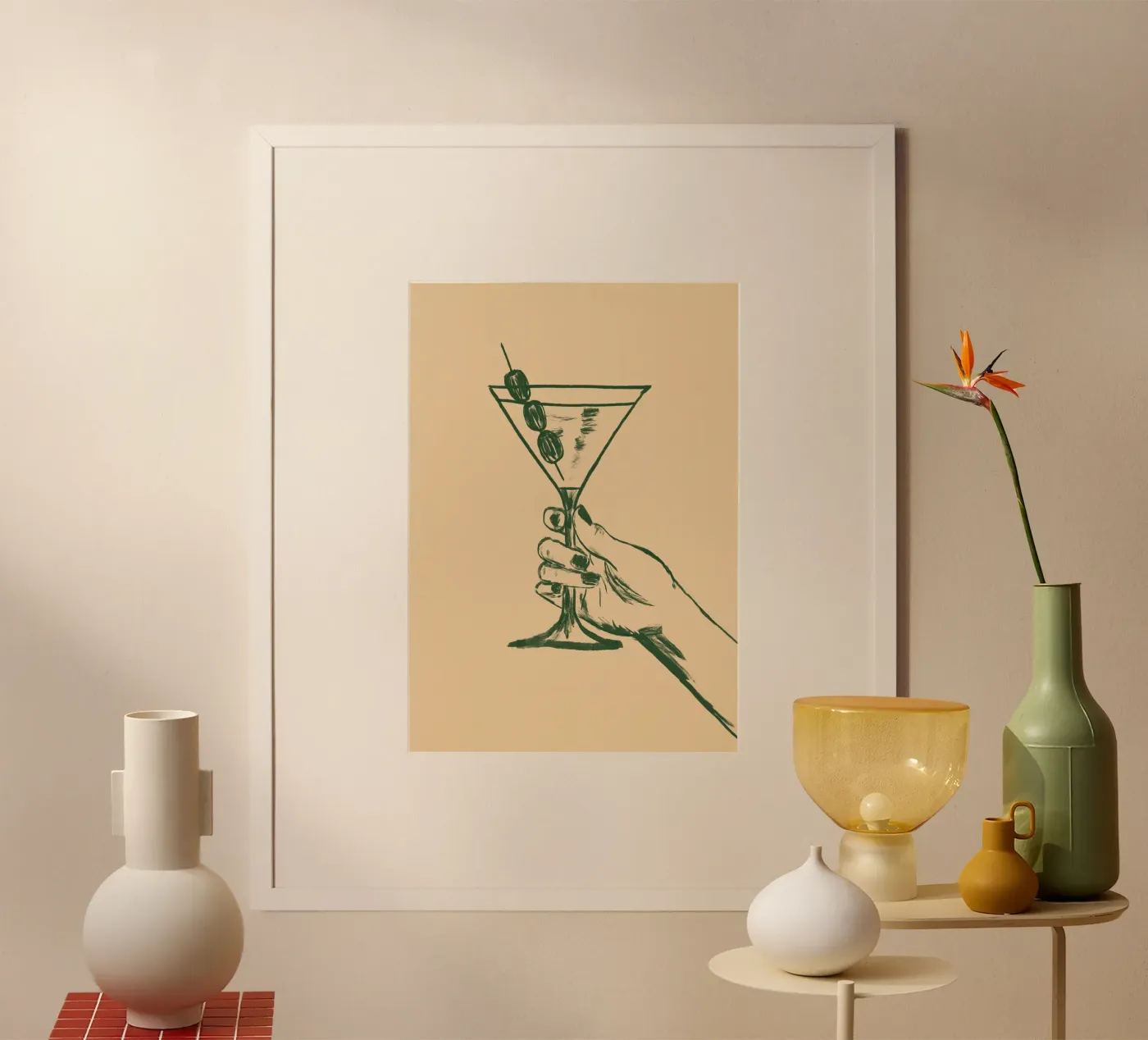 Martini poster by Studio Dolci