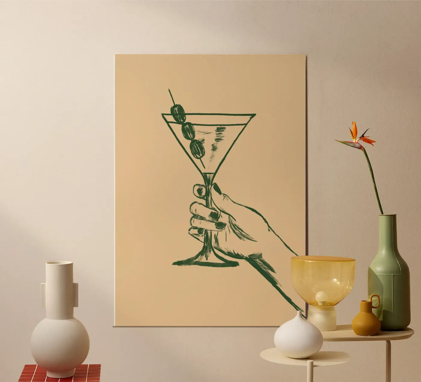 Martini poster by Studio Dolci