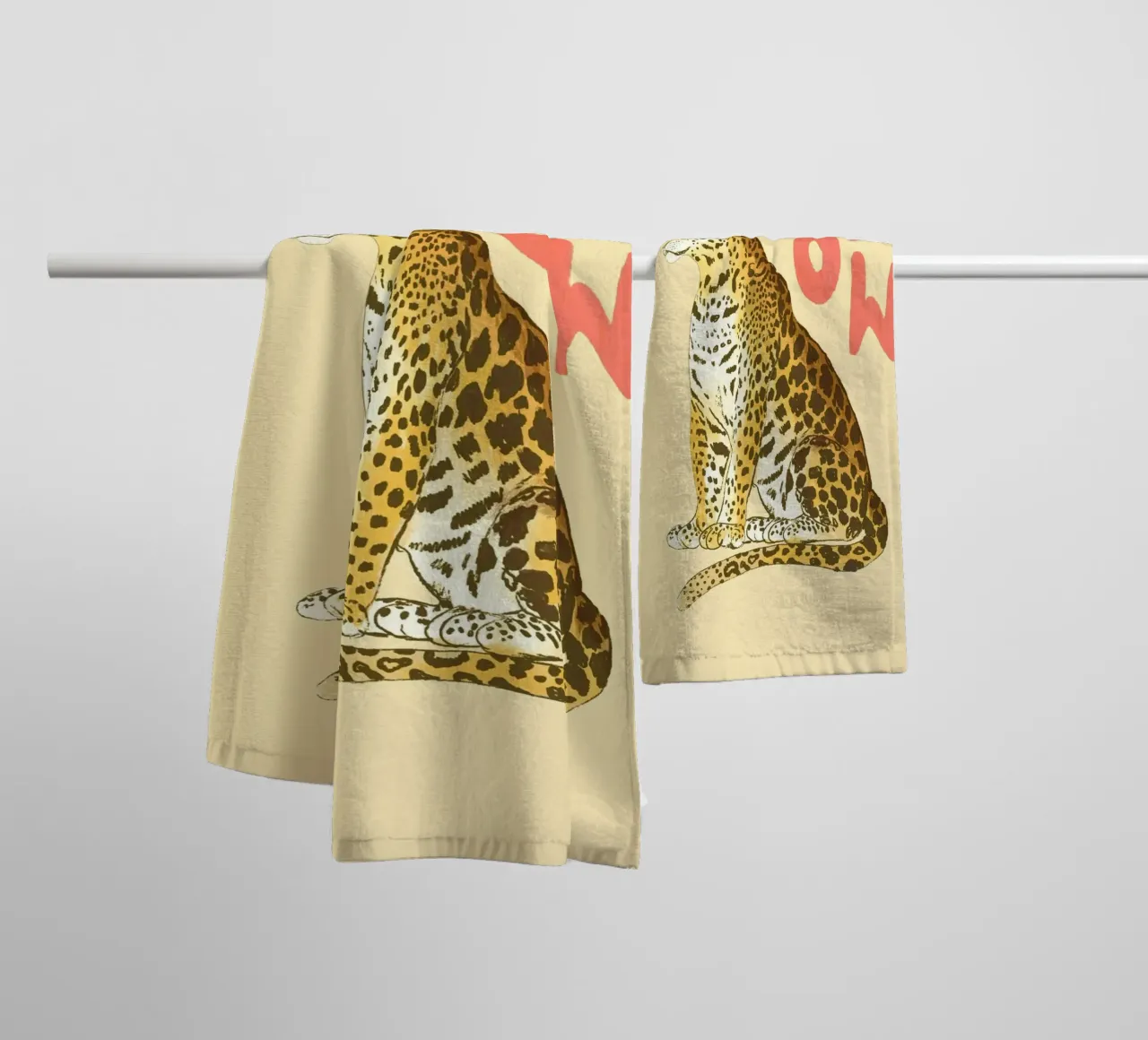 Meow III asciugamano da bagno da Studio Dolci
