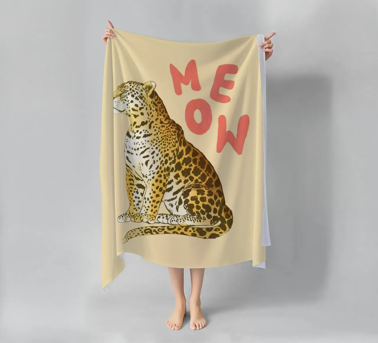 Meow III telo mare da Studio Dolci