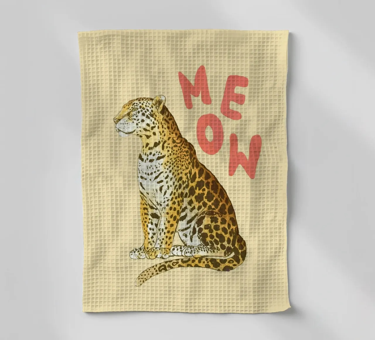 Meow III canovaccio da cucina da Studio Dolci