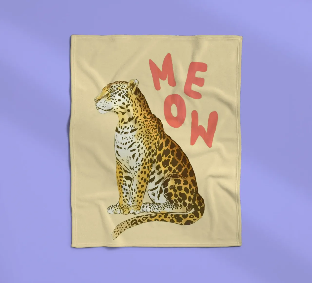 Meow III coperta in pile da Studio Dolci