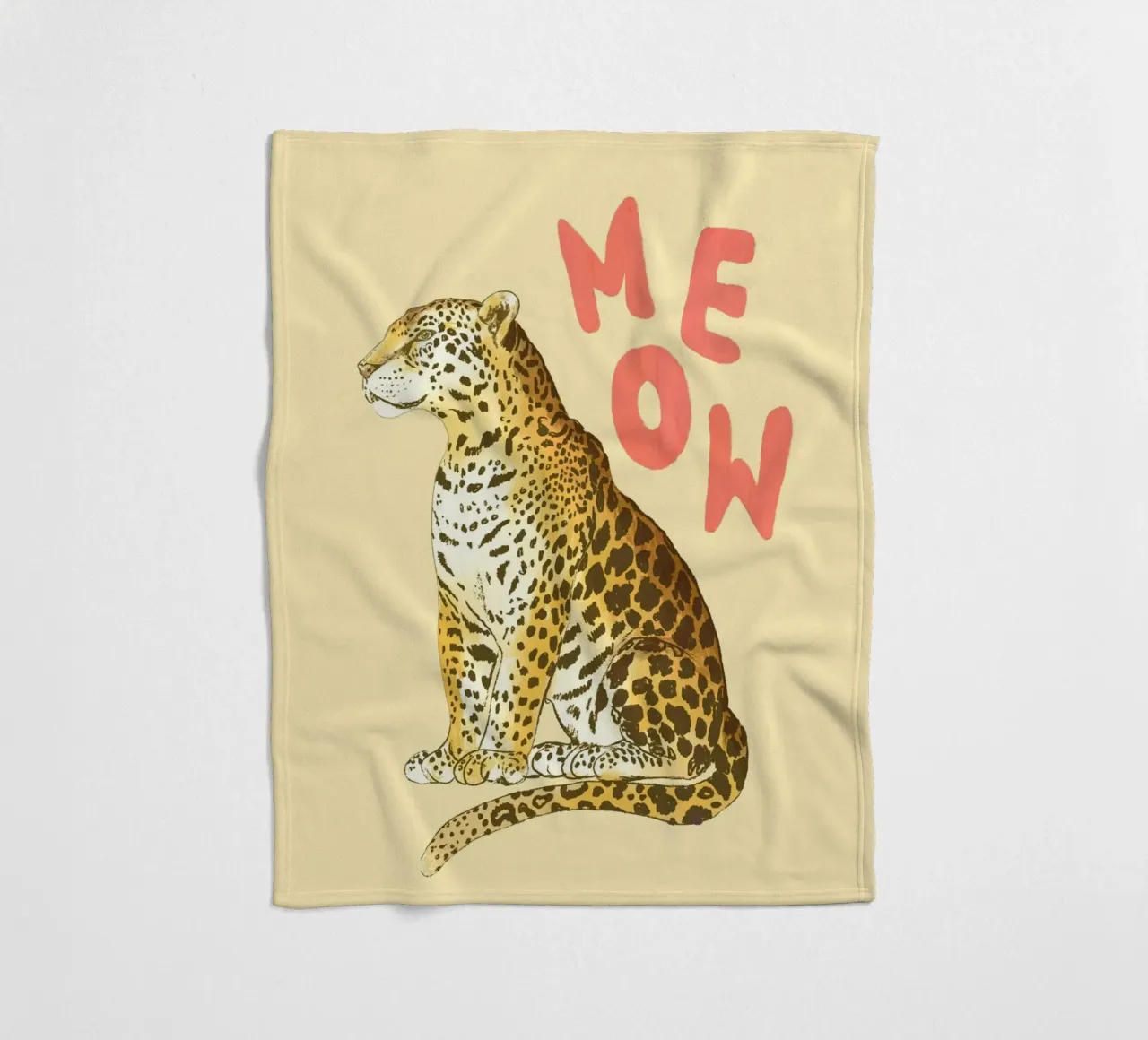 Meow III coperta in pile da Studio Dolci