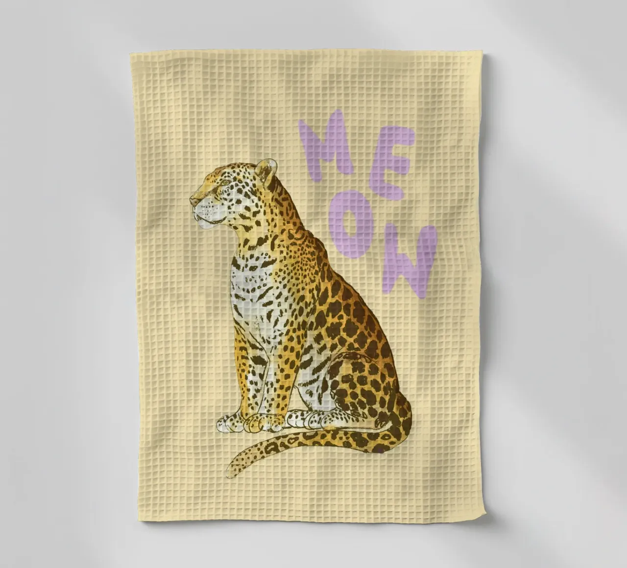 Meow canovaccio da cucina da Studio Dolci