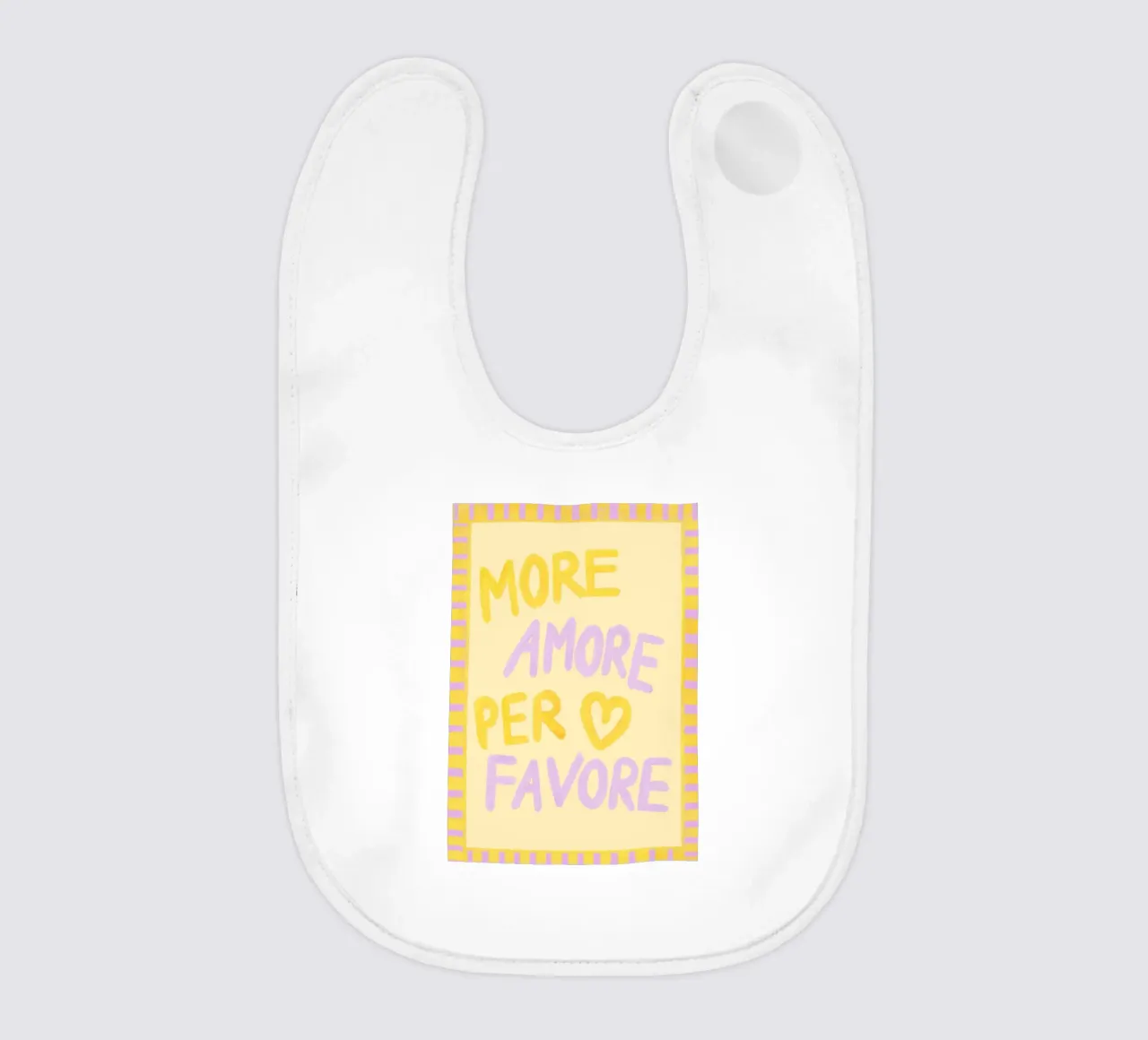 More Amore Per Favore II bavaglino da Studio Dolci
