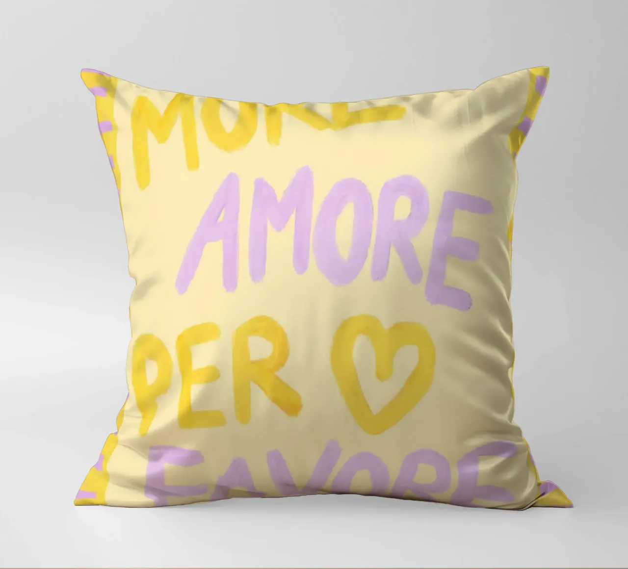 More Amore Per Favore II cuscino da Studio Dolci