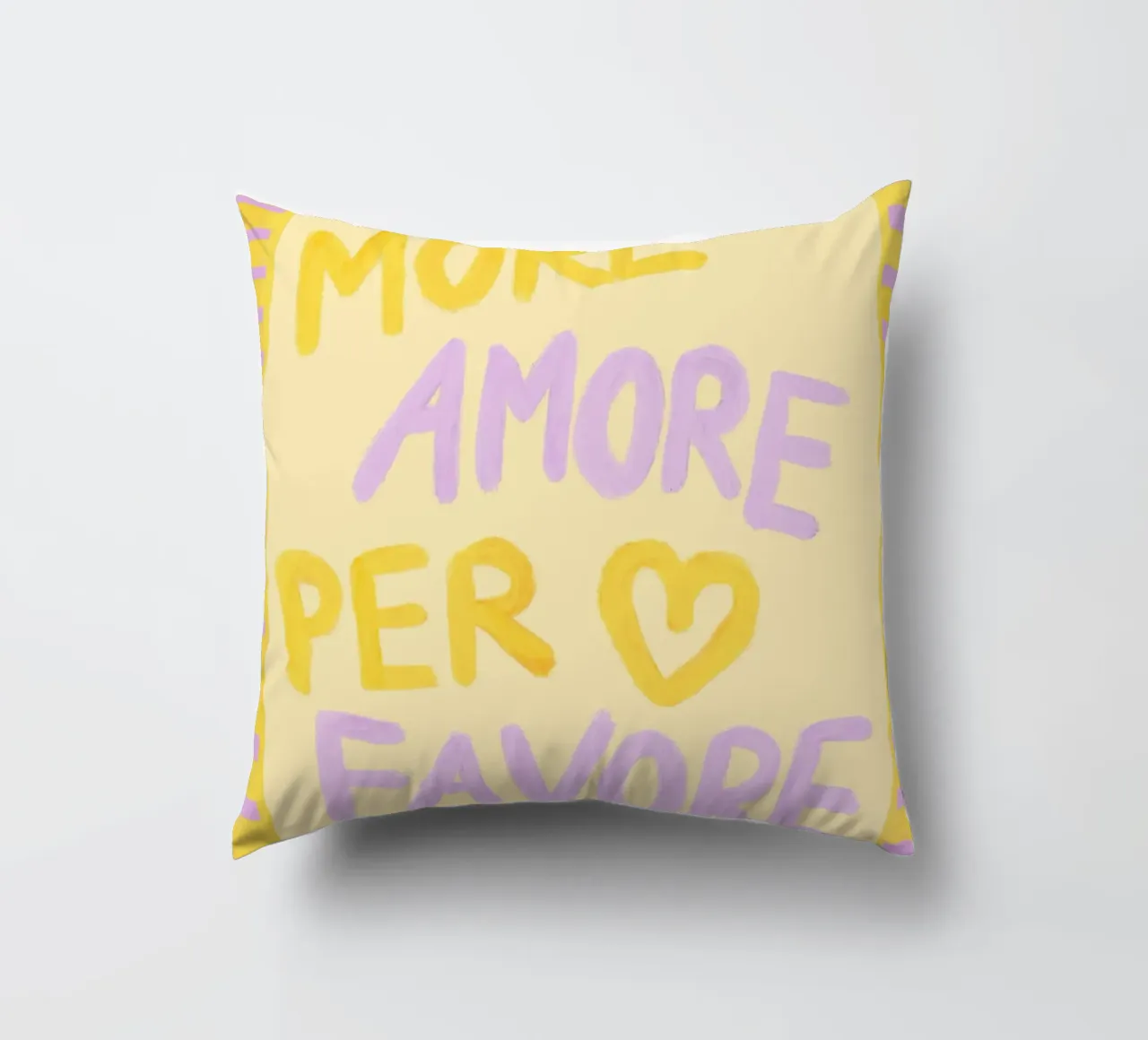 More Amore Per Favore II cuscino da Studio Dolci