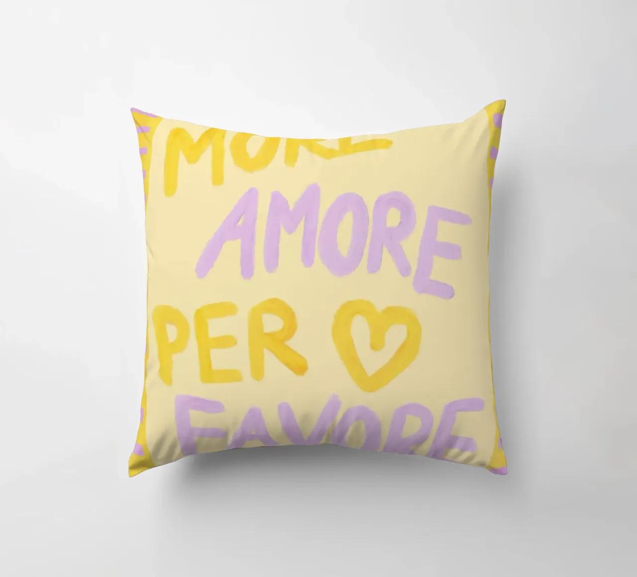 More Amore Per Favore II cuscino da Studio Dolci