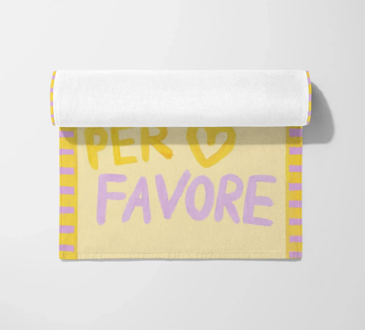 More Amore Per Favore II telo mare da Studio Dolci